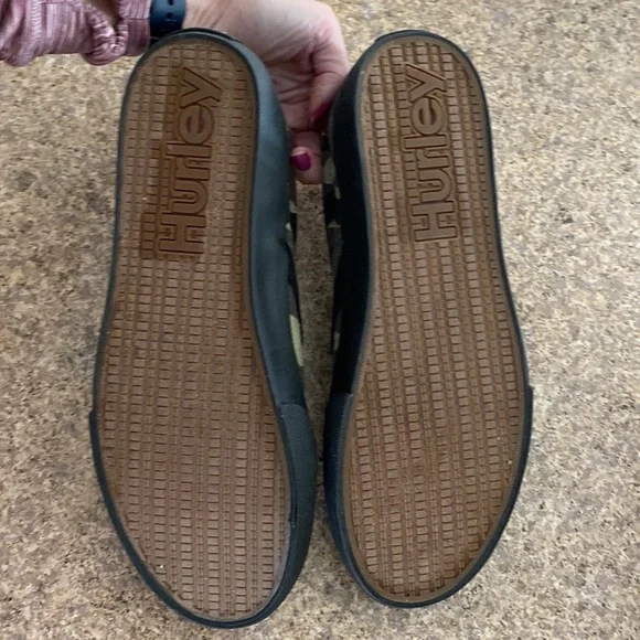 NWT Hurley Kayo Slip on Sneaker Shoe Camo and Black 10.5 M - Picture 8 of 14
